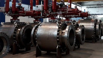 3 Keping Flange Trunnion Ball Valve